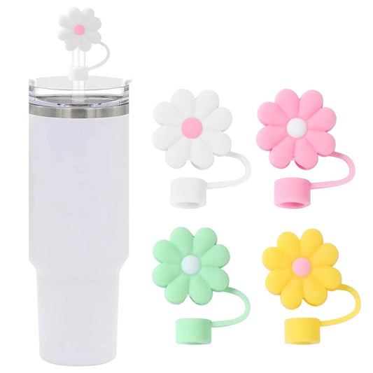 Flower Straw Toppers for Stanley Tumblers