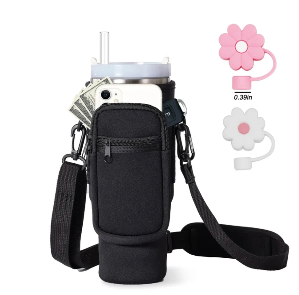 Adjustable Holder Bag Cover for Stanley 40oz Tumbler - Lifestyle Bravo