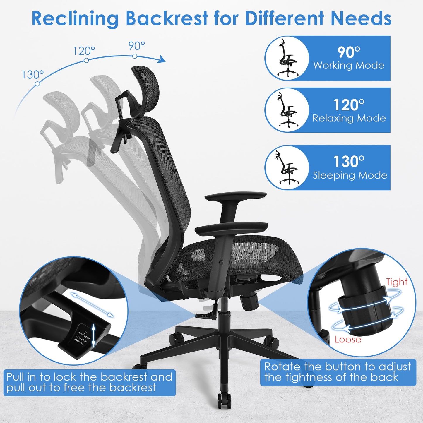 Premium Ergonomic Chair - Lifestyle Bravo