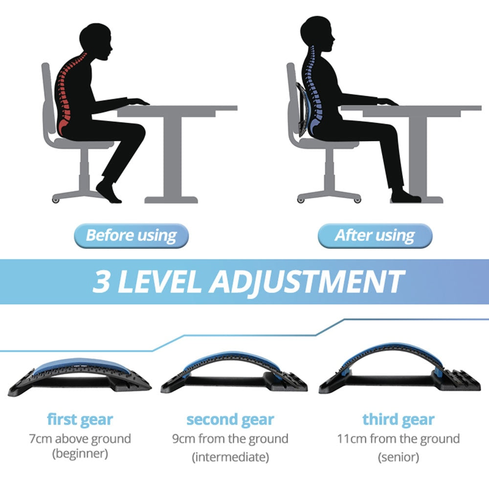 Adjustable Back Stretcher - Lifestyle Bravo