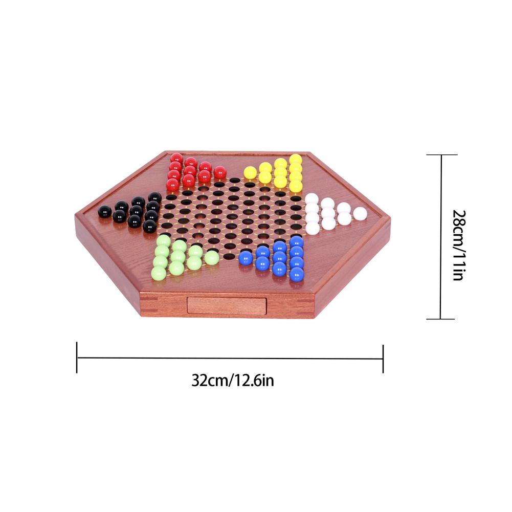 Wooden Chinese Checkers - Lifestyle Bravo