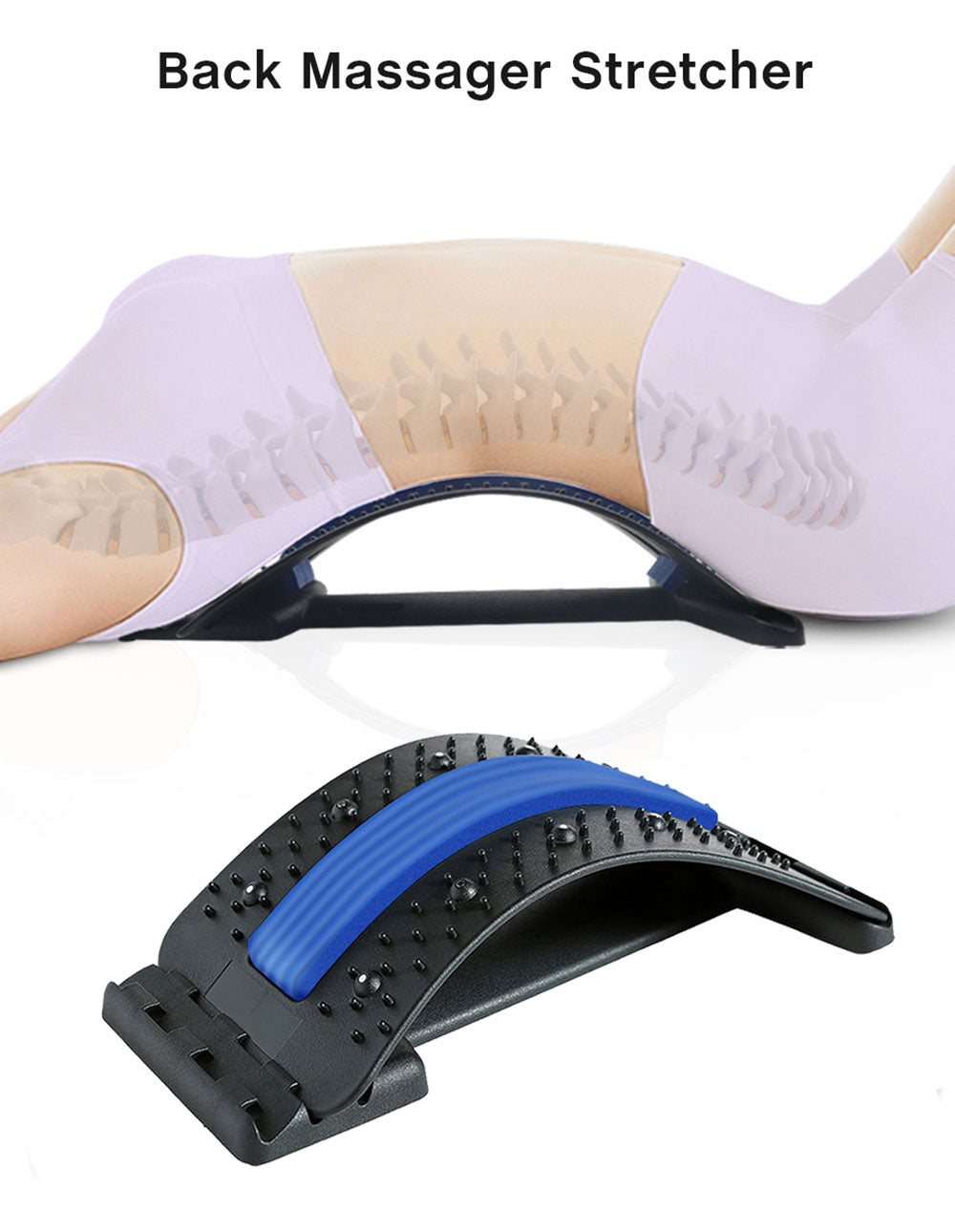 Adjustable Back Stretcher - Lifestyle Bravo