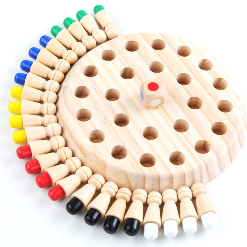 Wooden Memory Game - Lifestyle Bravo