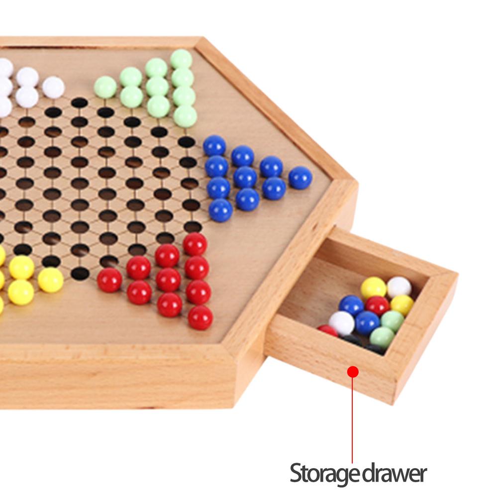 Wooden Chinese Checkers - Lifestyle Bravo