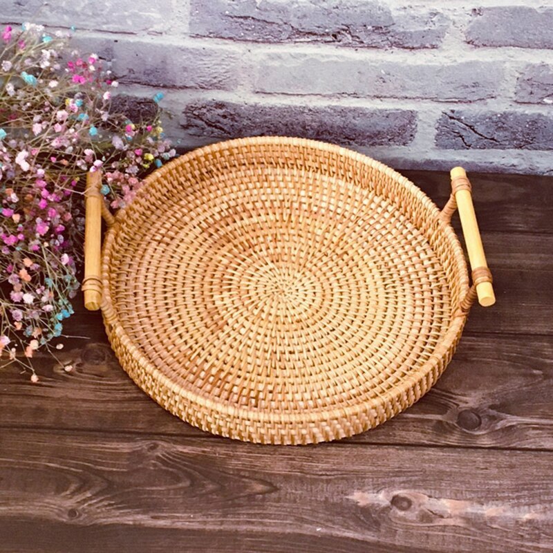 Rattan Tray - Lifestyle Bravo