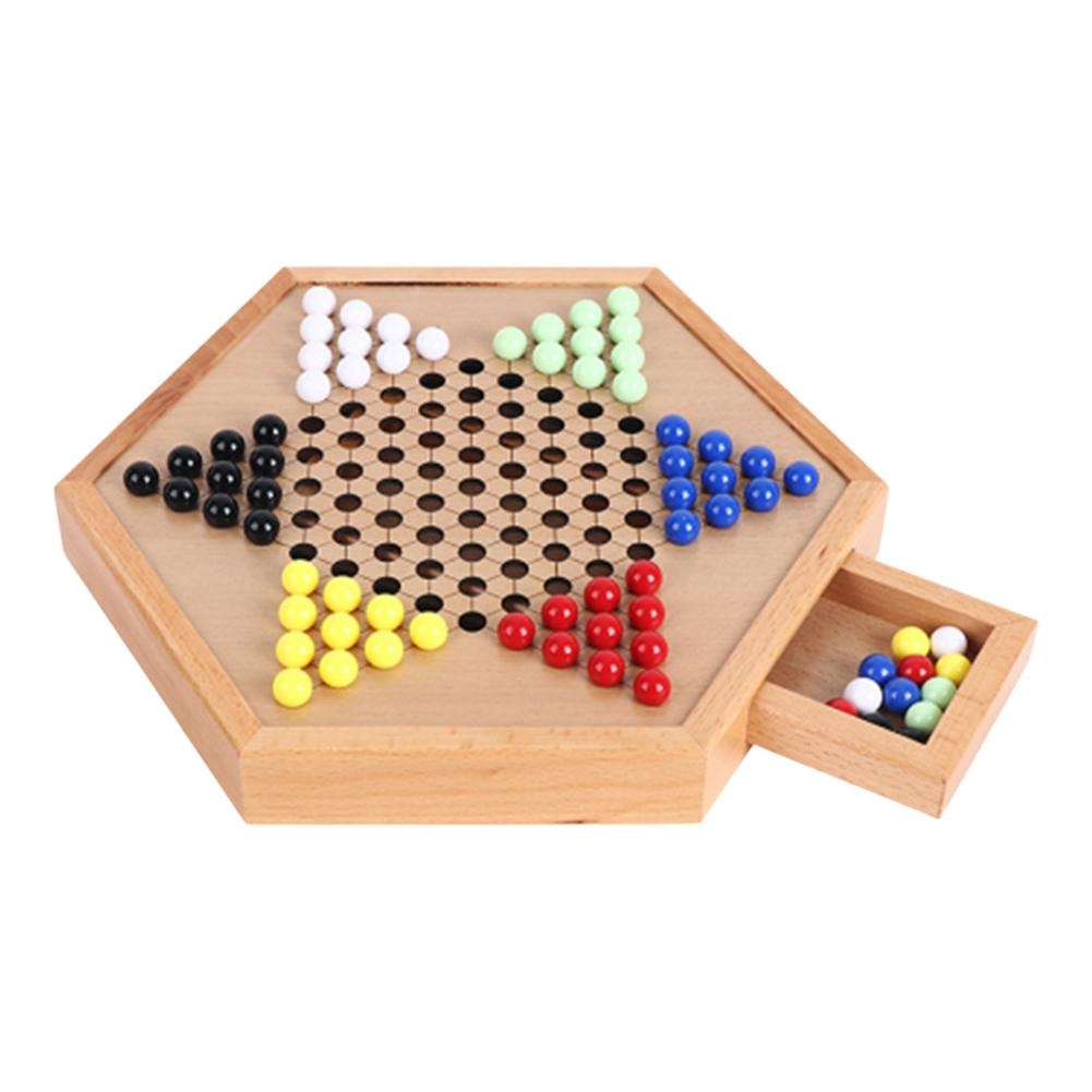 Wooden Chinese Checkers - Lifestyle Bravo