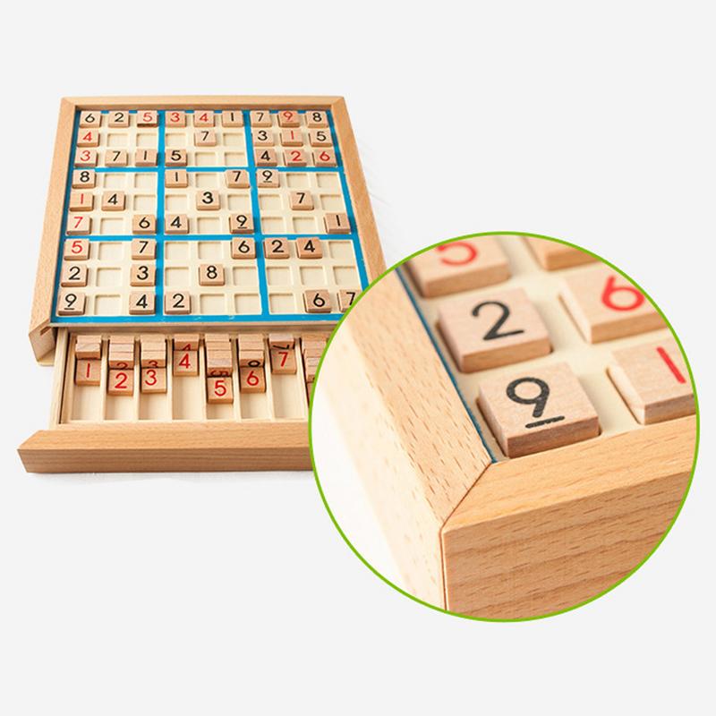 Wooden Sudoku Puzzle - Lifestyle Bravo