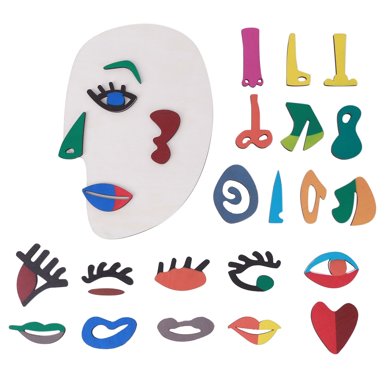 Montessori Abstract Puzzle - Lifestyle Bravo