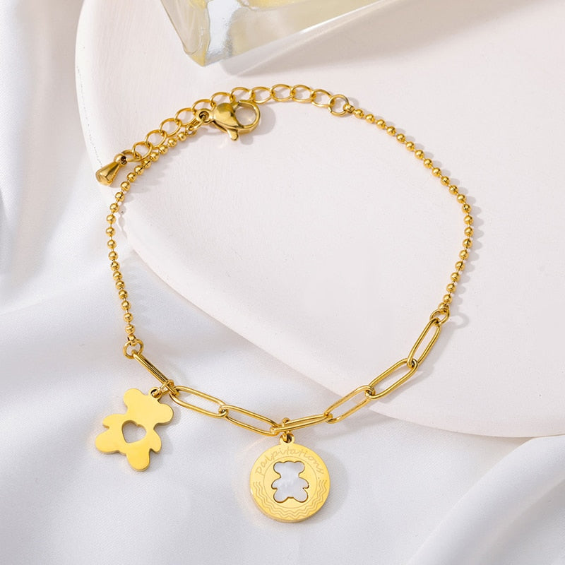 Teddy Heart Bracelet - Lifestyle Bravo