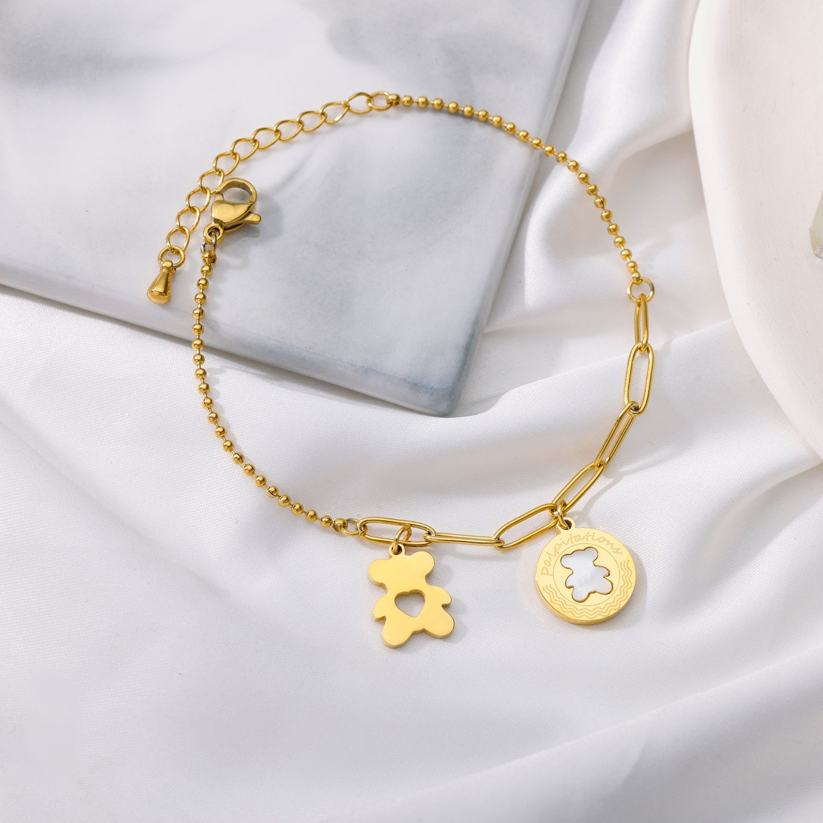 Teddy Heart Bracelet - Lifestyle Bravo