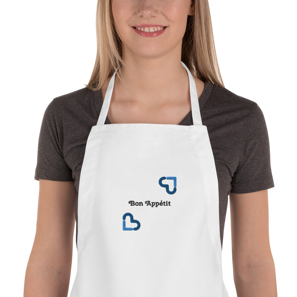 Embroidered Apron - Lifestyle Bravo