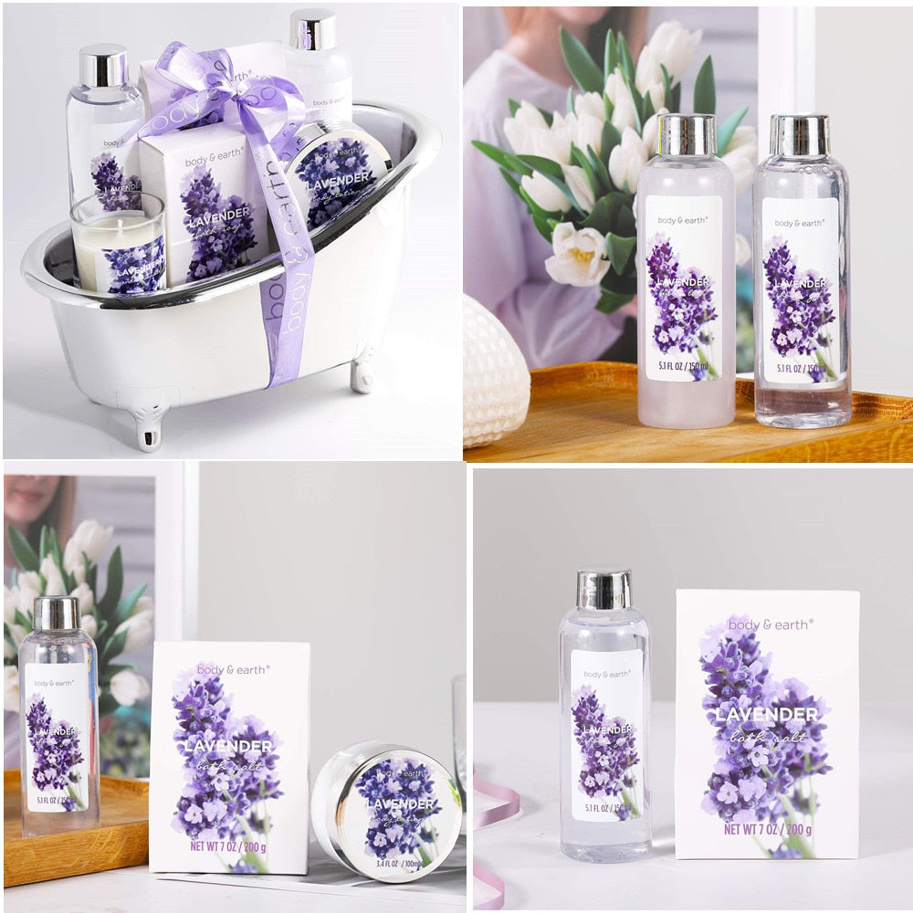 Lavender Spa Basket - Lifestyle Bravo