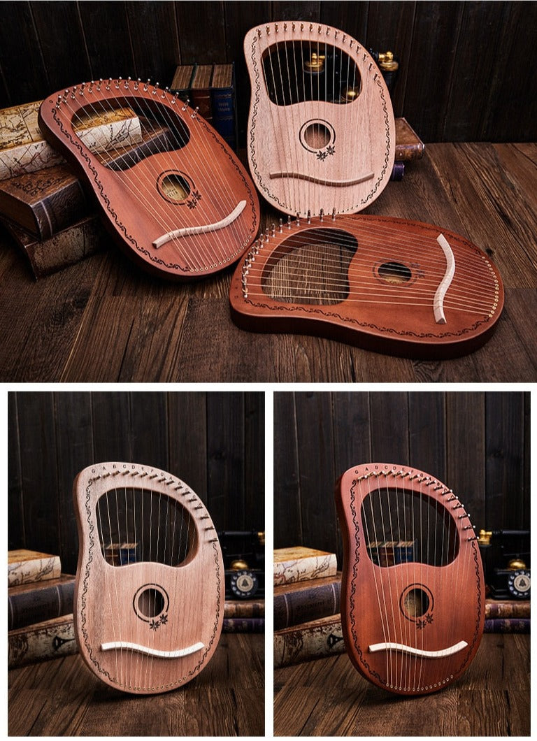 Small String Wooden Harp - Lifestyle Bravo