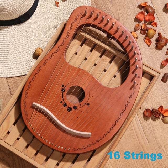 Small String Wooden Harp - Lifestyle Bravo