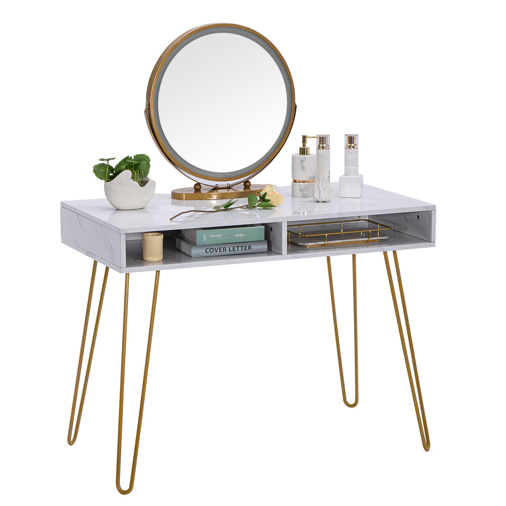 Marble Finish Desk - Lifestyle Bravo