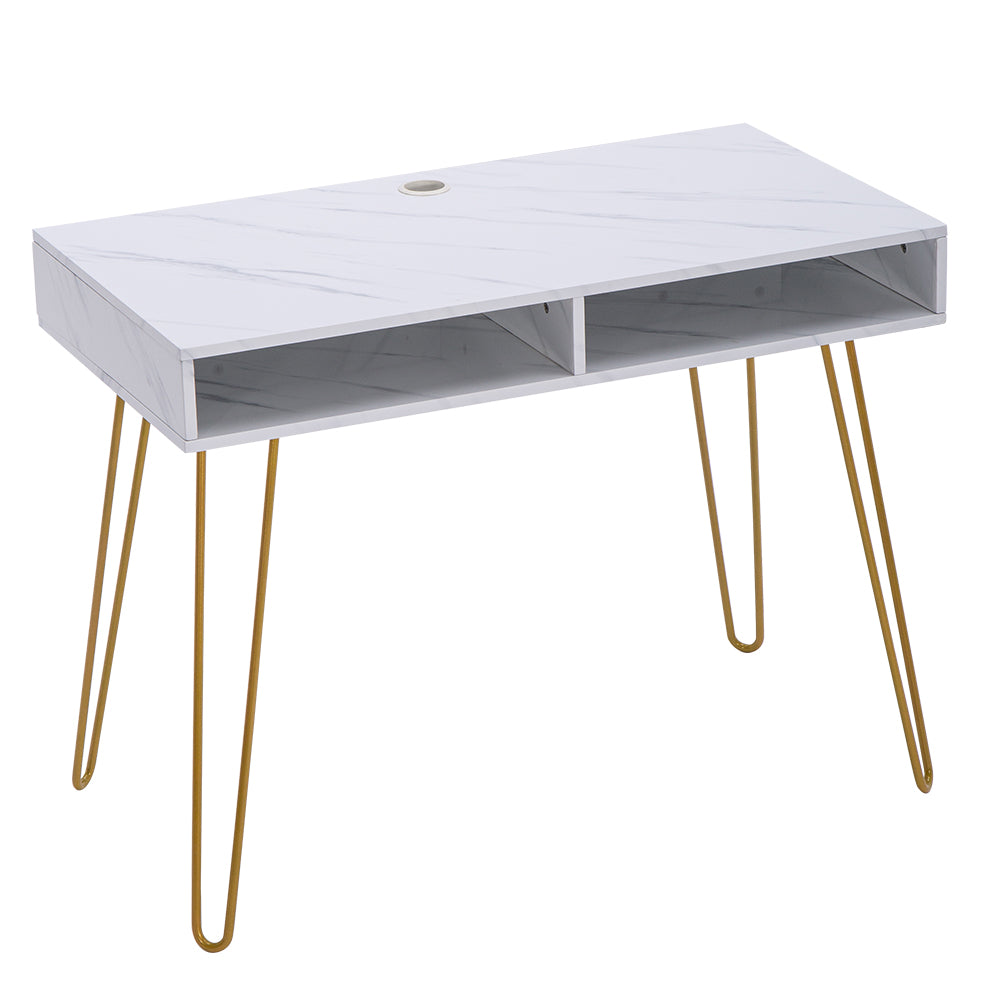 Marble Finish Desk - Lifestyle Bravo