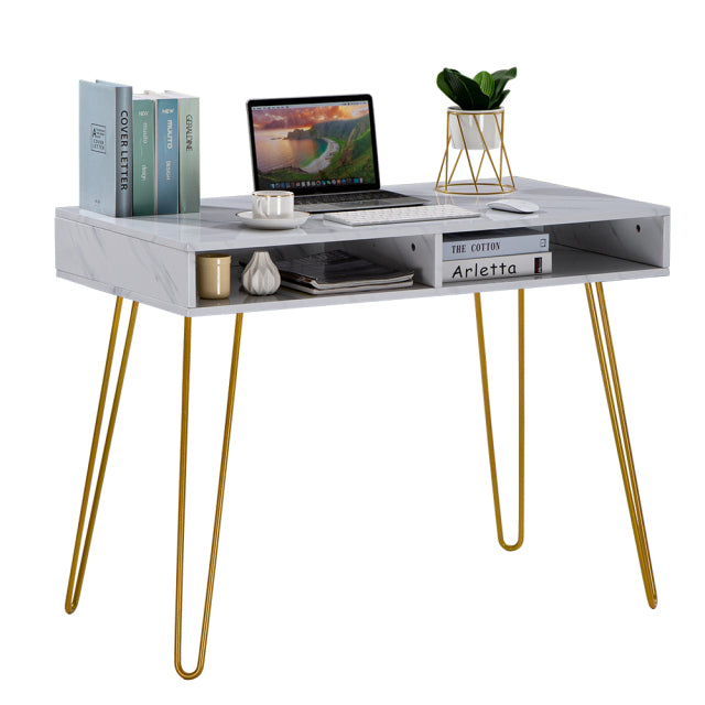 Marble Finish Desk - Lifestyle Bravo