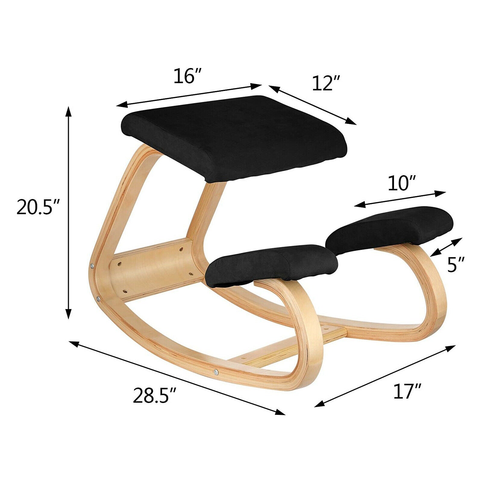 Ergonomic Kneeling Stool - Lifestyle Bravo