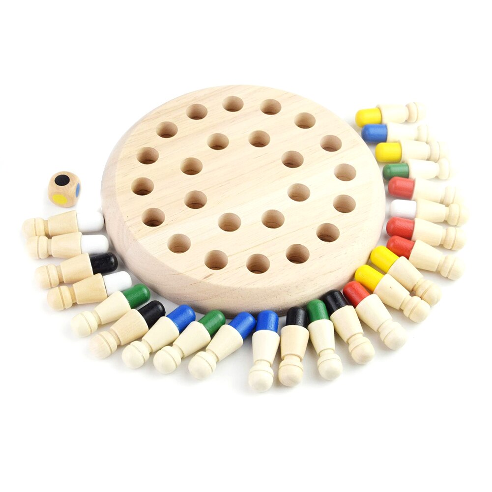Wooden Memory Game - Lifestyle Bravo