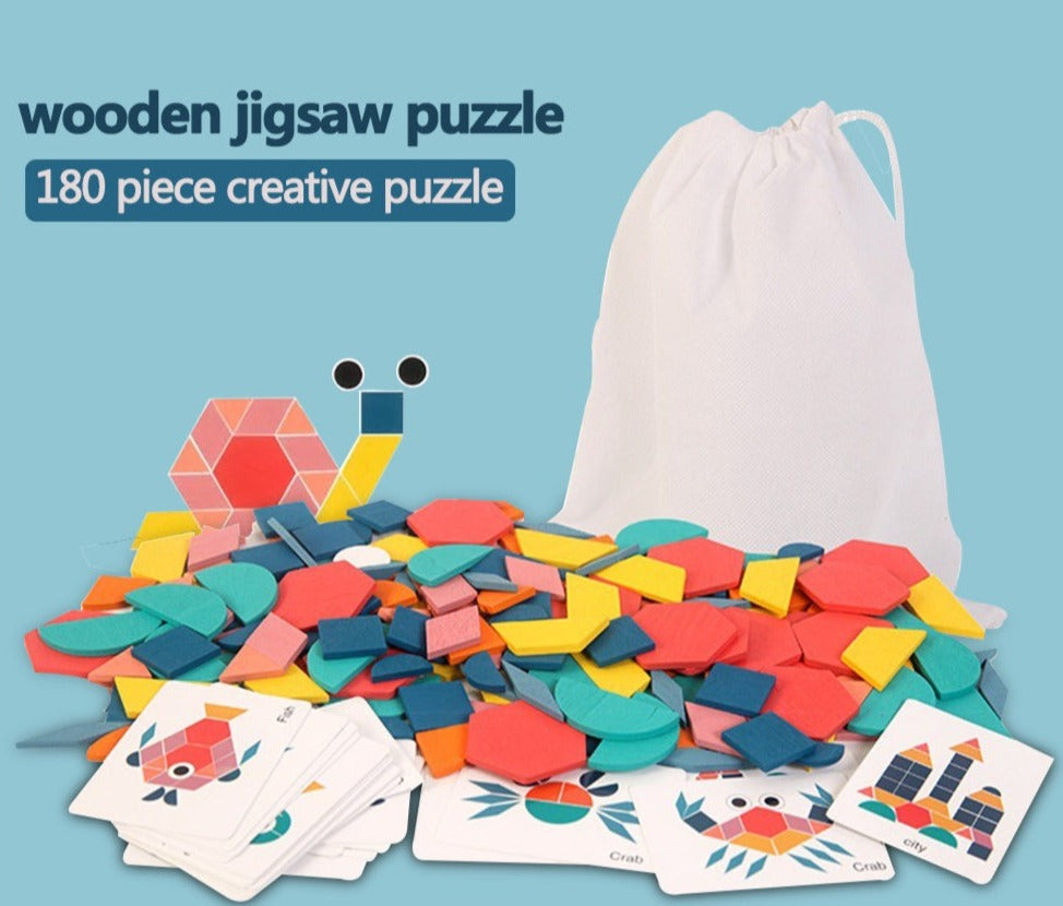 Montessori Puzzle Game - Lifestyle Bravo
