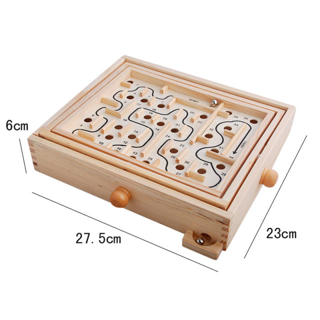 Wooden Labyrinth Maze - Lifestyle Bravo
