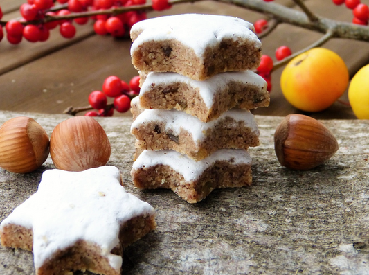 Cinnamon Star-Shaped Cookies