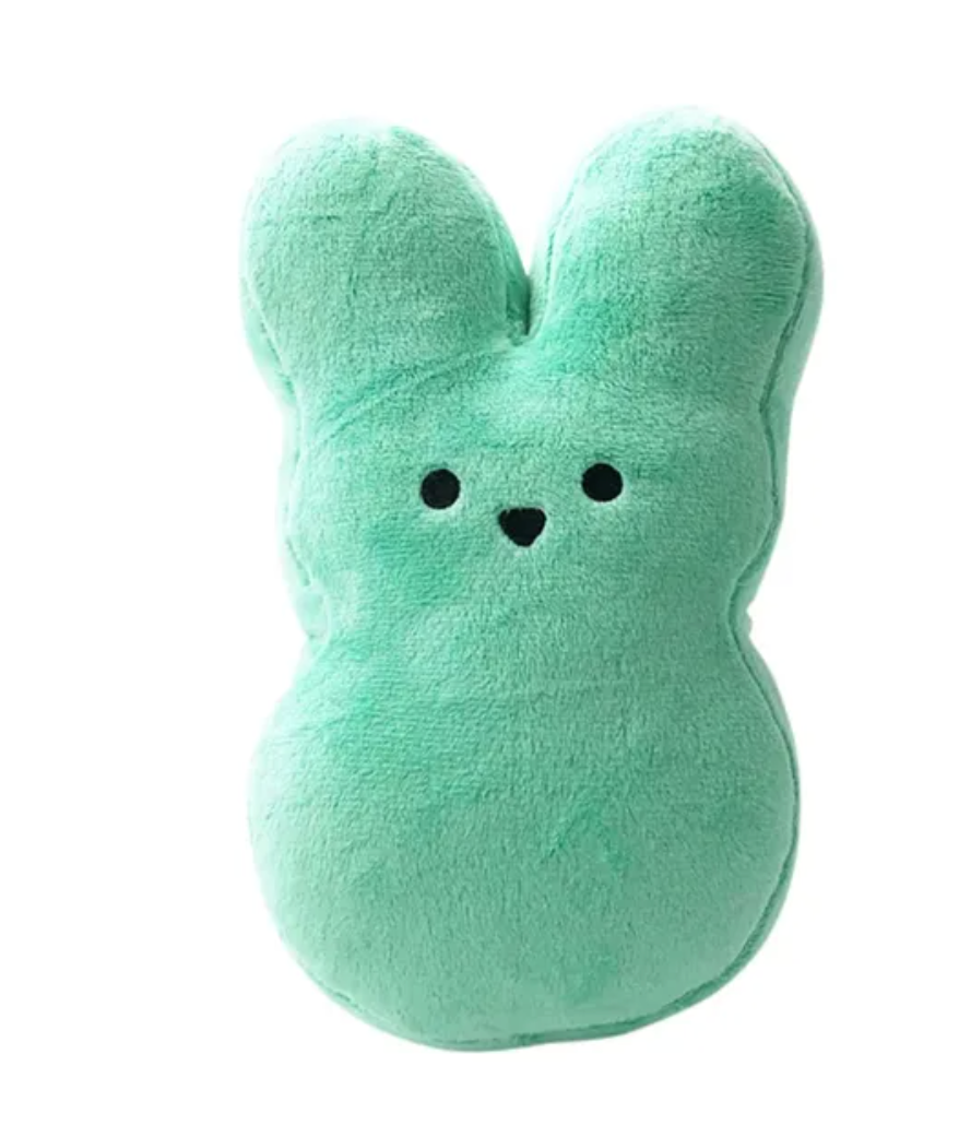 Peeps Easter Rabbit Plush green