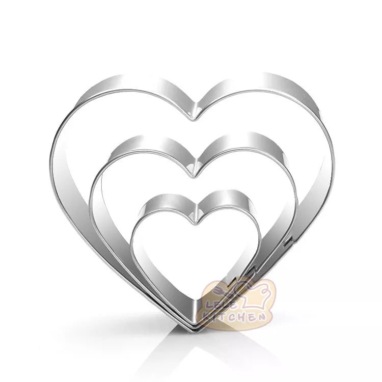 Heart Cookie Cutters - Lifestyle Bravo