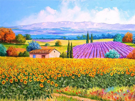 Provence Lavender Puzzle - Lifestyle Bravo