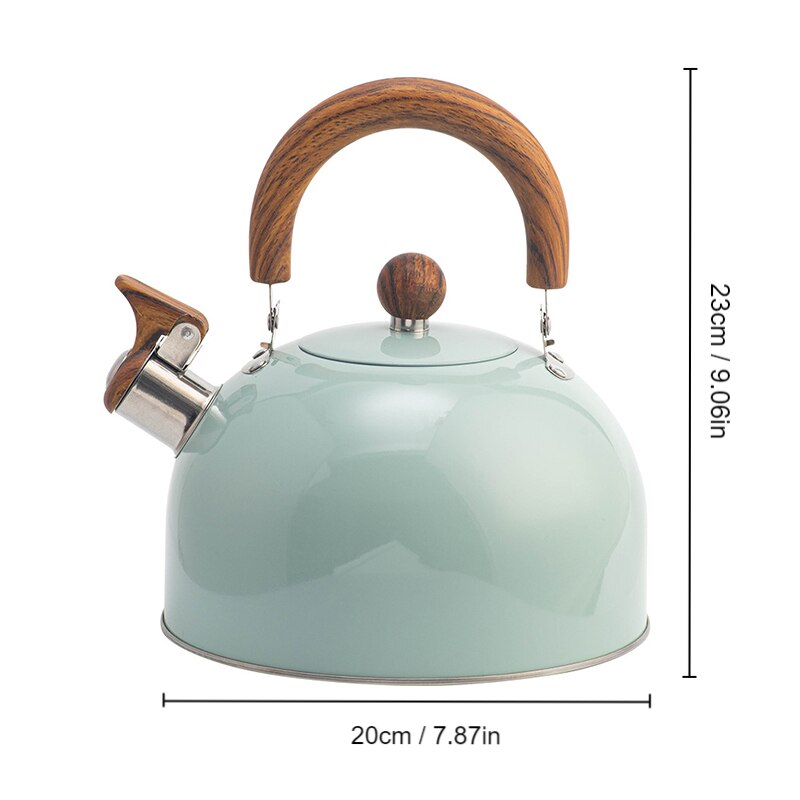 Whistling Steel Tea Kettle - Lifestyle Bravo