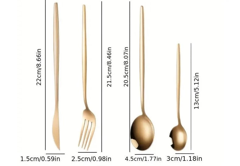 4Pcs Portuguese Cutlery Set - Lifestyle Bravo