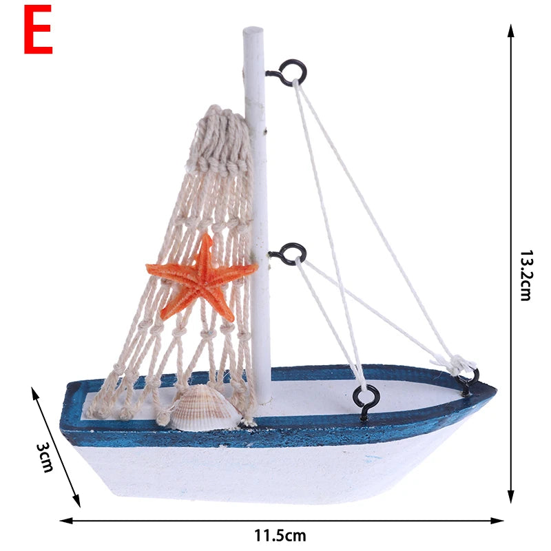 Small Mediterranean Ship Showpiece