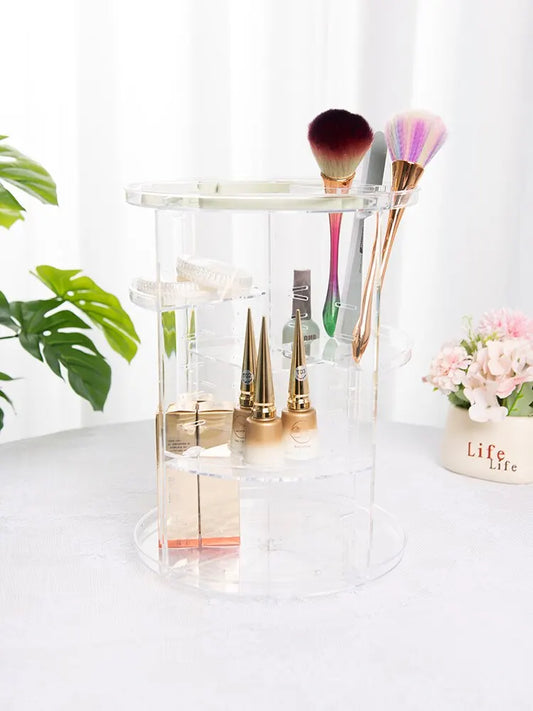 360° Rotating Makeup Organizer