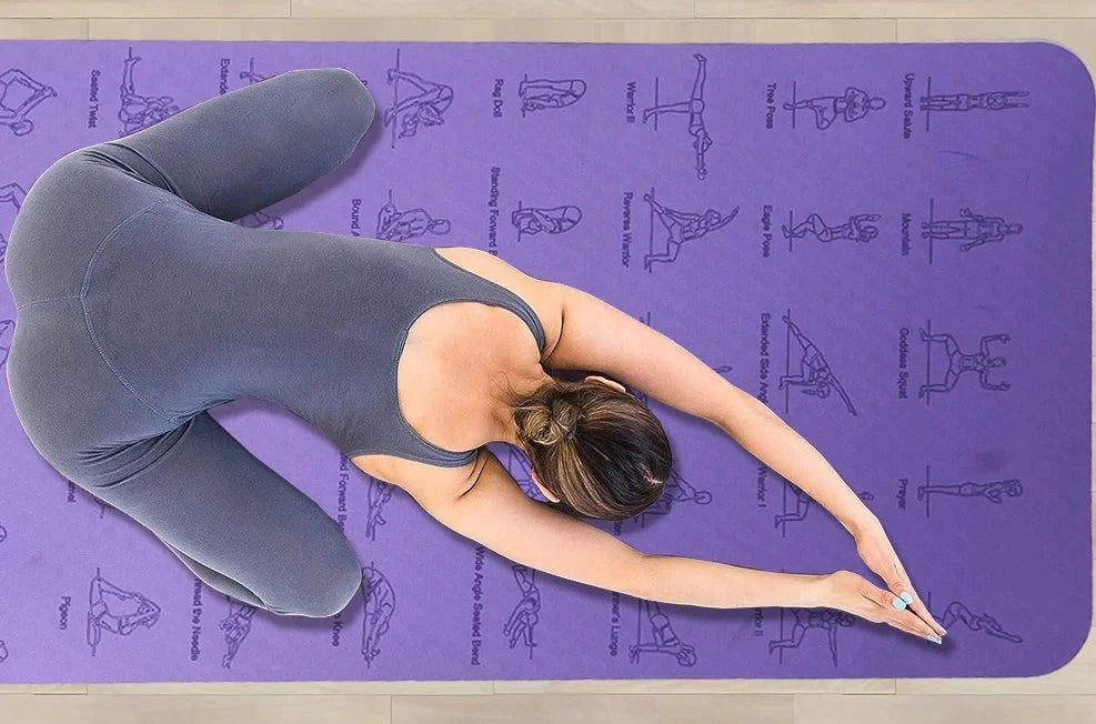 Thick Padded Yoga Mat - Lifestyle Bravo