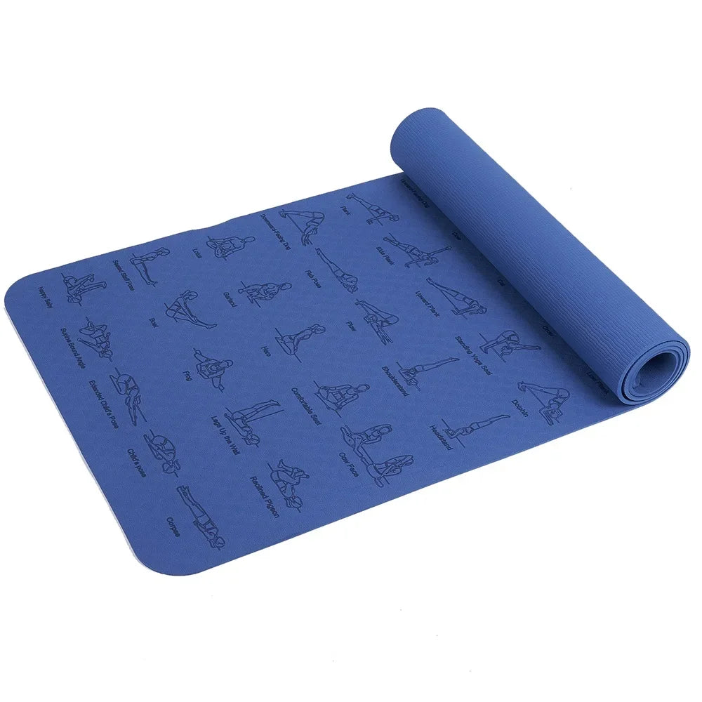 Thick Padded Yoga Mat - Lifestyle Bravo