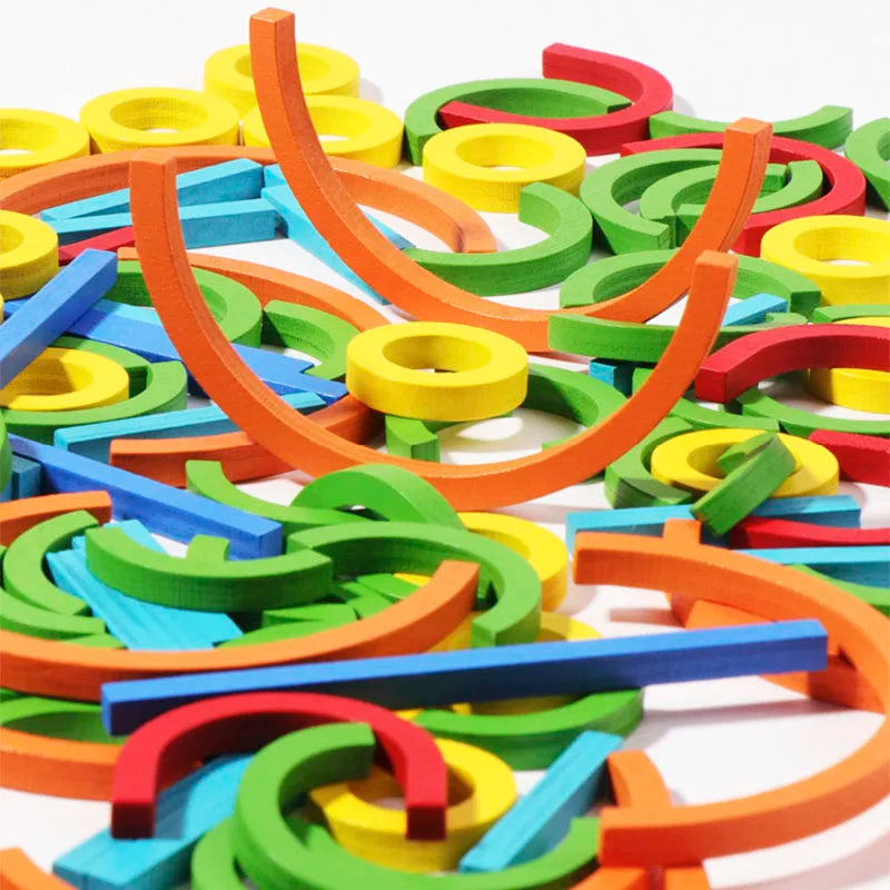 Montessori Sticks And Rings - Lifestyle Bravo