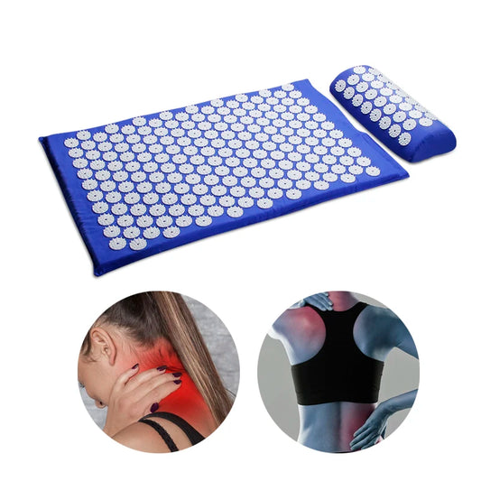 Acupressure Mat Pillow Combo Set