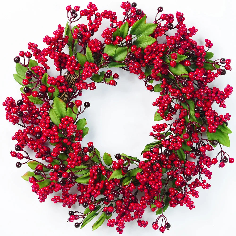 Red Berry Wreath - Lifestyle Bravo