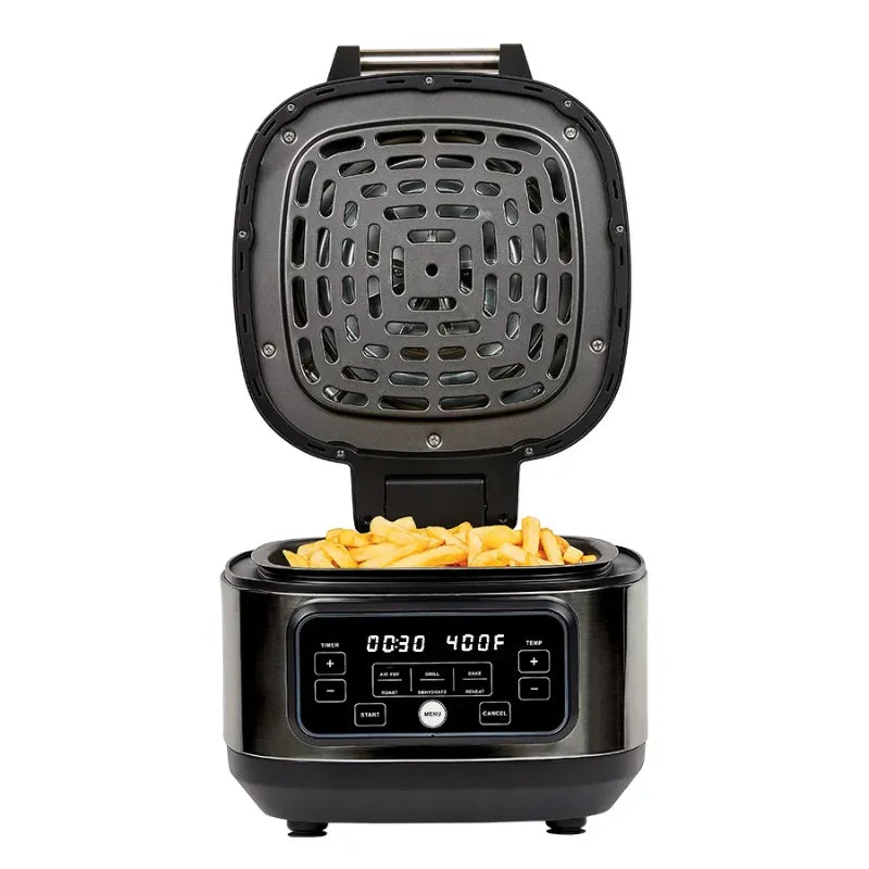 Stainless Steel Air Fryer Grill - Lifestyle Bravo