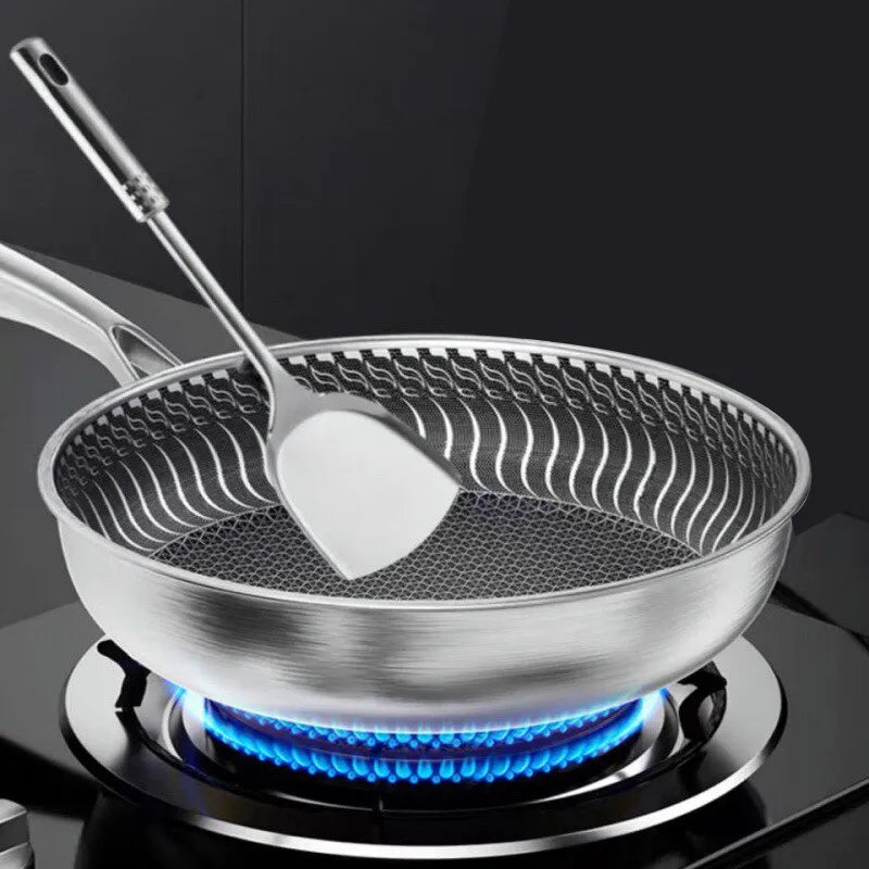 Stainless Steel Frying Pan - Lifestyle Bravo