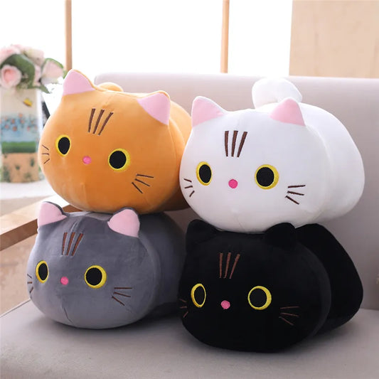 Plush Cat Squish Pillow - Lifestyle Bravo