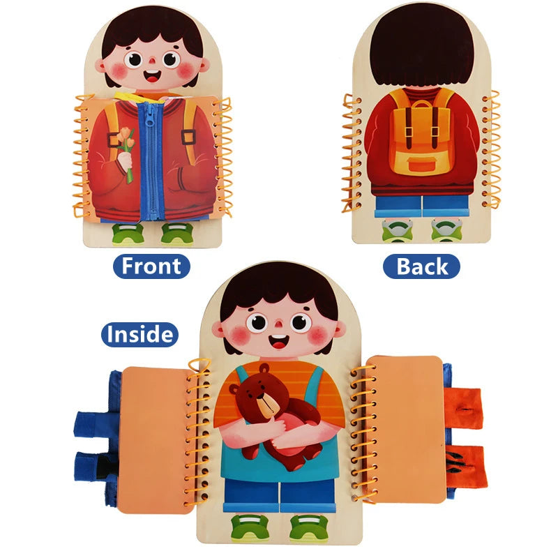 Montessori Dressing Game - Lifestyle Bravo