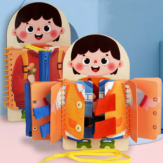 Montessori Dressing Game - Lifestyle Bravo