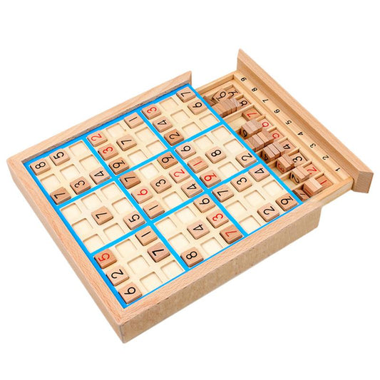 Wooden Sudoku Puzzle - Lifestyle Bravo