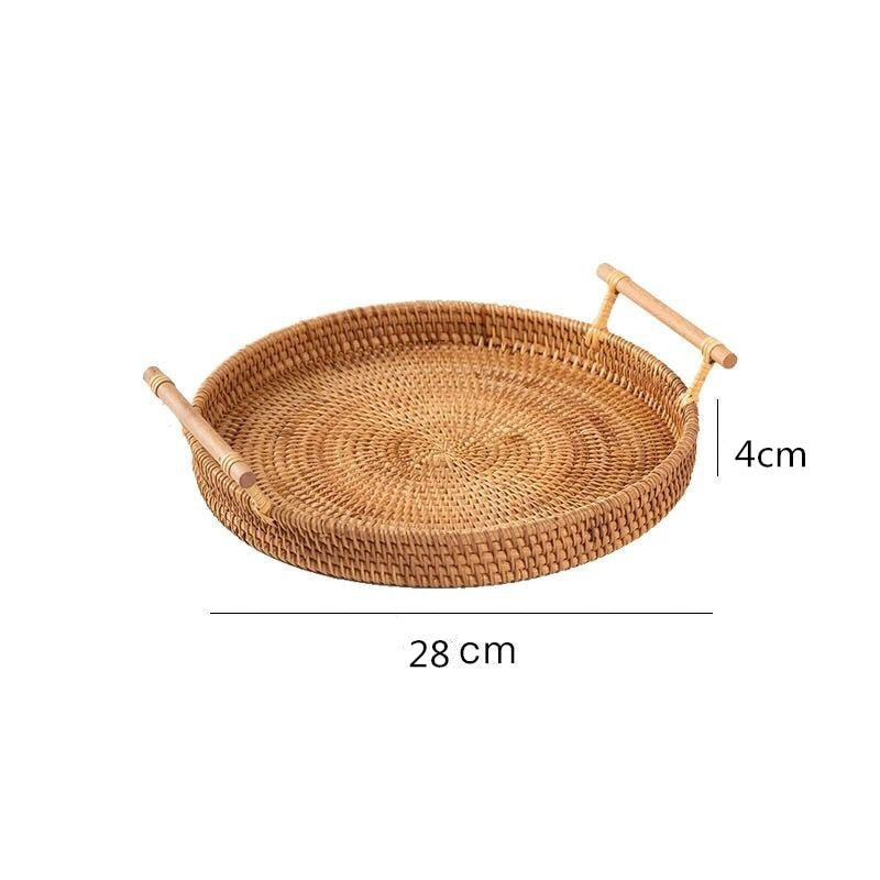 Rattan Tray - Lifestyle Bravo