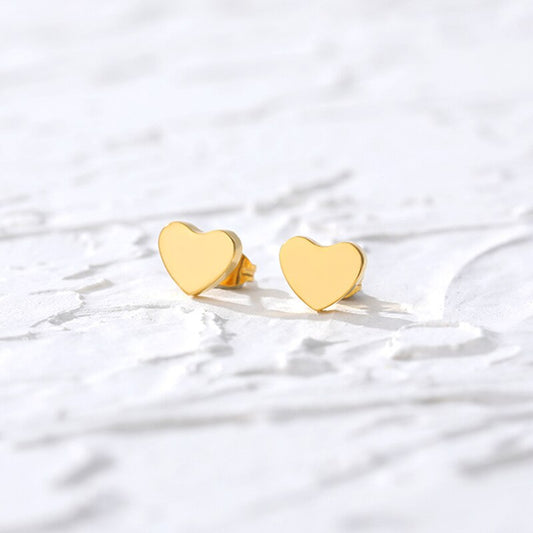 Heart Stud Earrings - Lifestyle Bravo