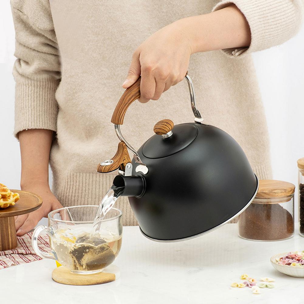 Whistling Steel Tea Kettle - Lifestyle Bravo