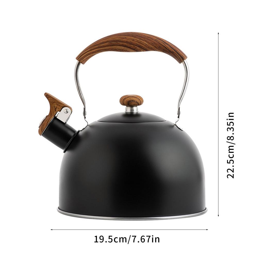 Whistling Steel Tea Kettle - Lifestyle Bravo