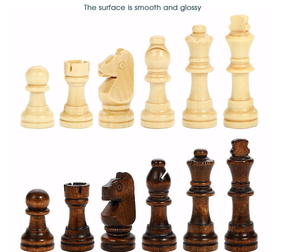 Wooden Chess Set - Lifestyle Bravo