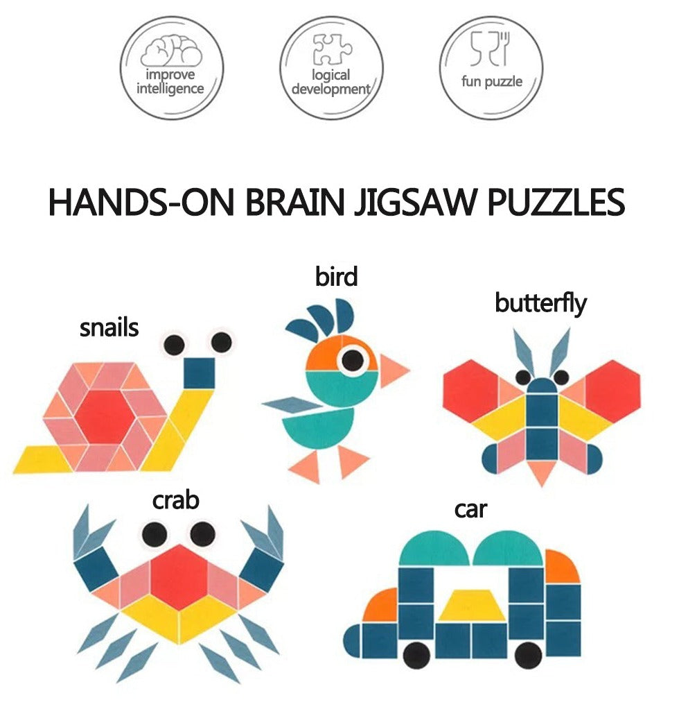 Montessori Puzzle Game - Lifestyle Bravo